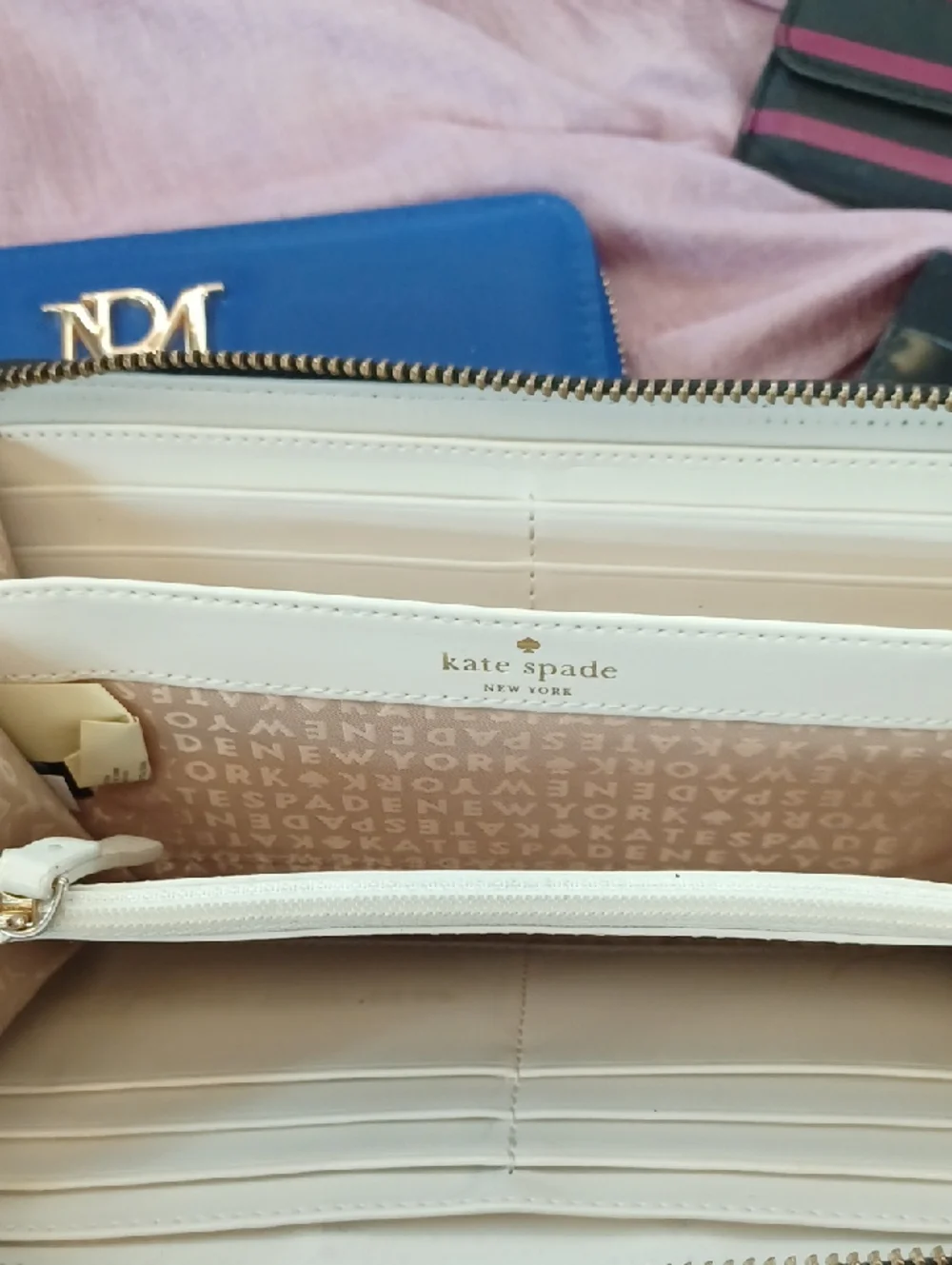 Wallet Lot 4 Pieces Kate Spade Ralph Lauren Michael Kors Badgley Mischka
